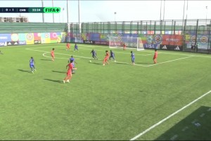 U15国足2-0中非！9号小将卧射破门